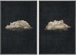 MUDECOR Framed Canvas Print Wall Art Minimalist
