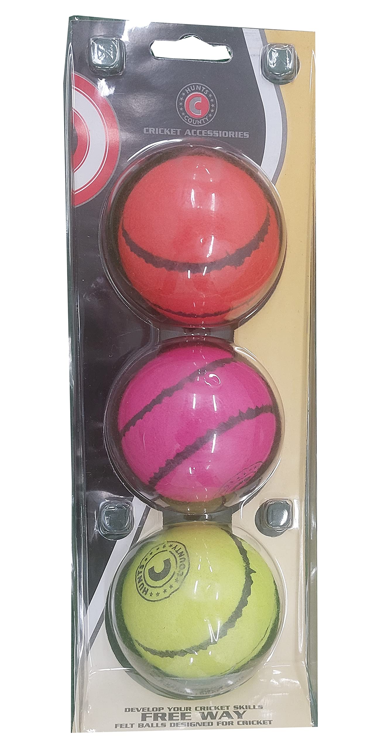 HUNTS COUNTY FREEWAY SOFT TRAINING CRICKET BALL SET