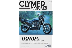 1982-1988 Honda 700-1100cc V-Fours CLYMER MANUAL HON 700-1100CC V-FOURS 82-88, Manufacturer: CLYMER, Manufacturer Part Number: M327-AD, Stock Photo - Actual parts may vary.