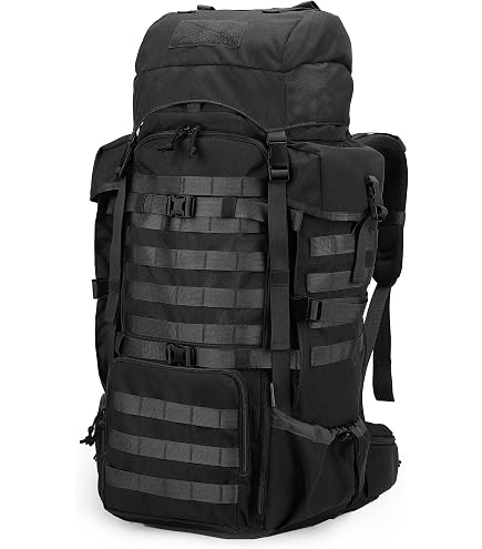 100 gallon military backpack for thru hiking 100L Tactical Rucksack Backpack,Large capacity design, the bottom can be expanded 16cm,Hiking Men Camping Rucksack Travel Daypack,A : Sports & Outdoors 50 cal bullet lure Model:1 (3wt - 4wt) Tear Resistant One Bass Fishing Pole