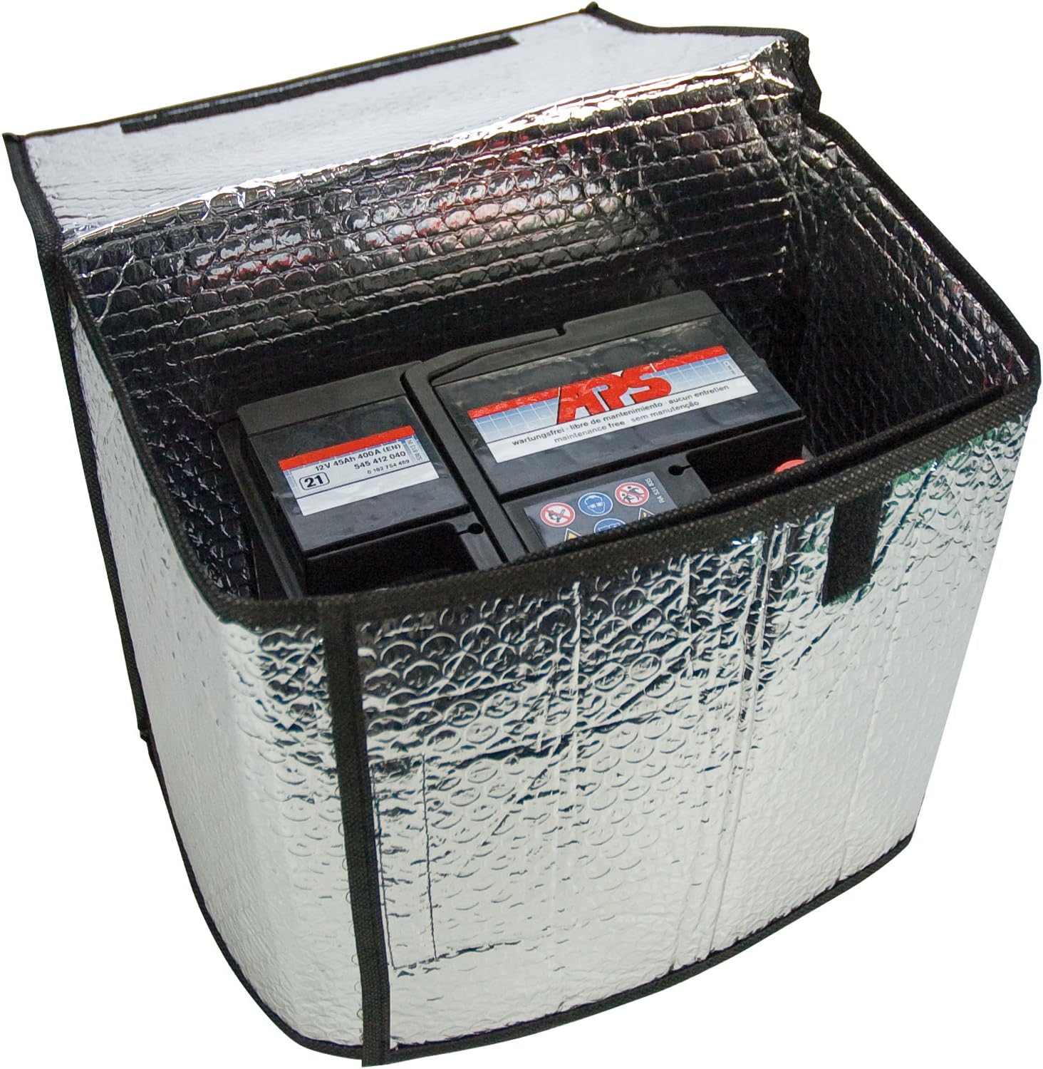 Cartrend 96144 Thermal battery case, dimensions approx. 115 x 74 cm, suitable for 32-45 Ah - Image 5