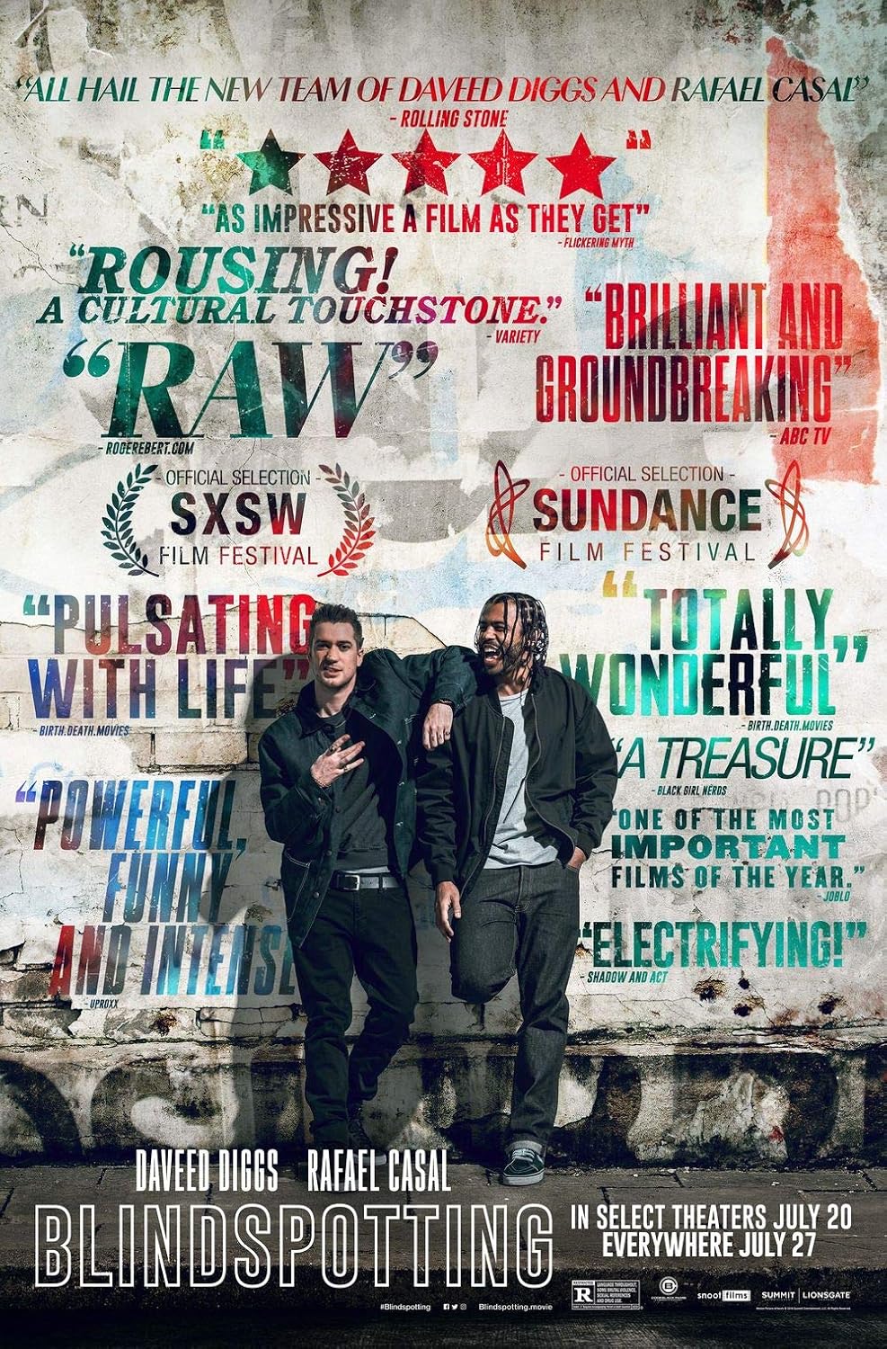 Blindspotting Movie Poster 18'' x 28'' - by FINESTPRINT88