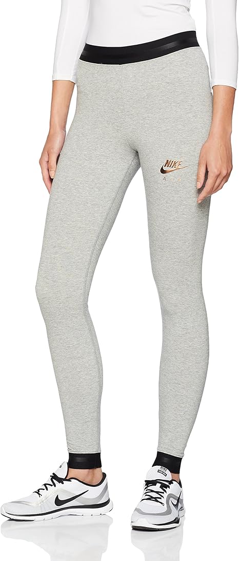NIKE Air Mallas de Entrenamiento, Mujer, Gris (Dk Grey Heather ...