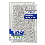 Microwave Filter Replacement 7.64” x 5.12” for