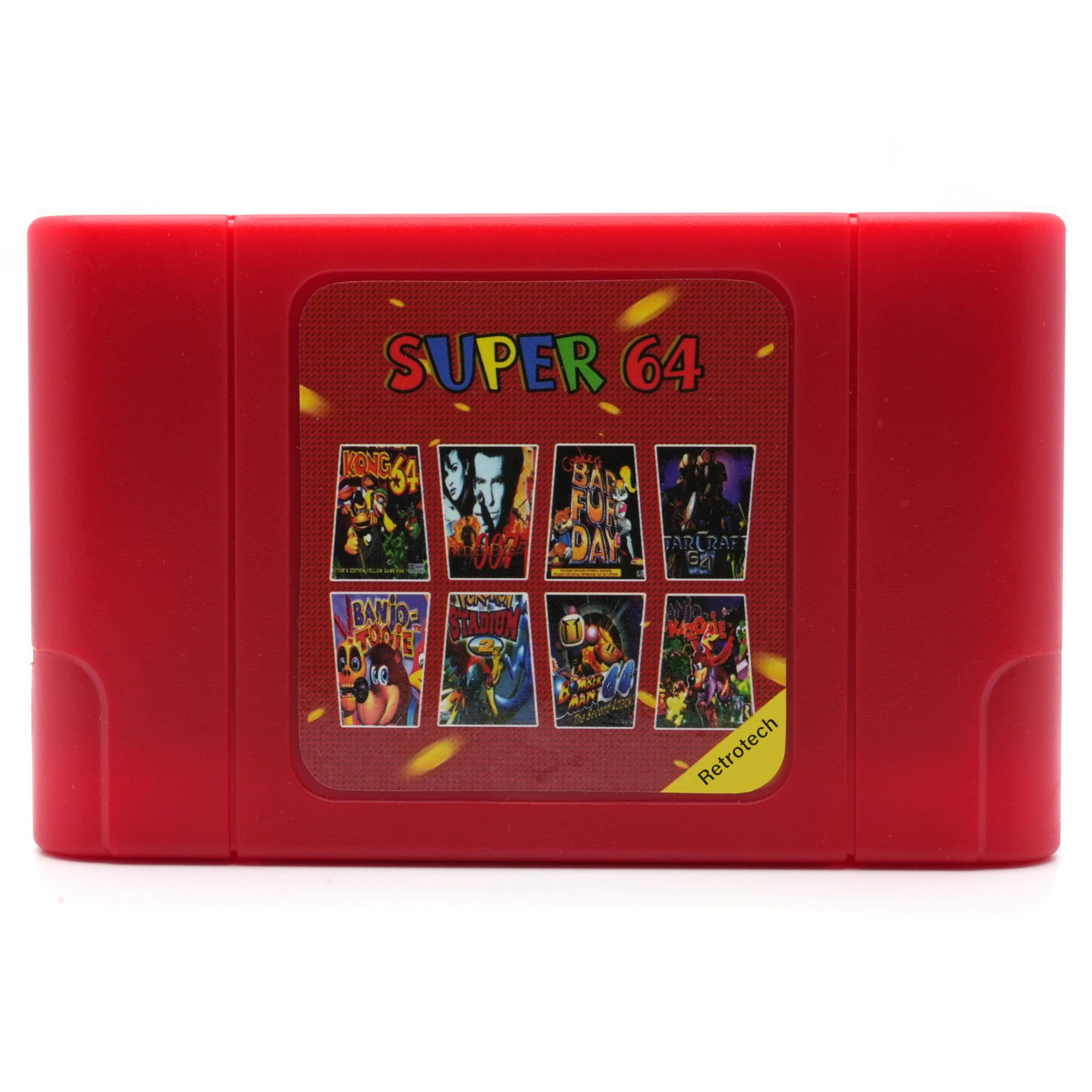 Retrotech Super 64 Plus 340 In 1 Multi Game