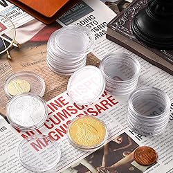 Silver Dollar Coin Case Holder for Collectors