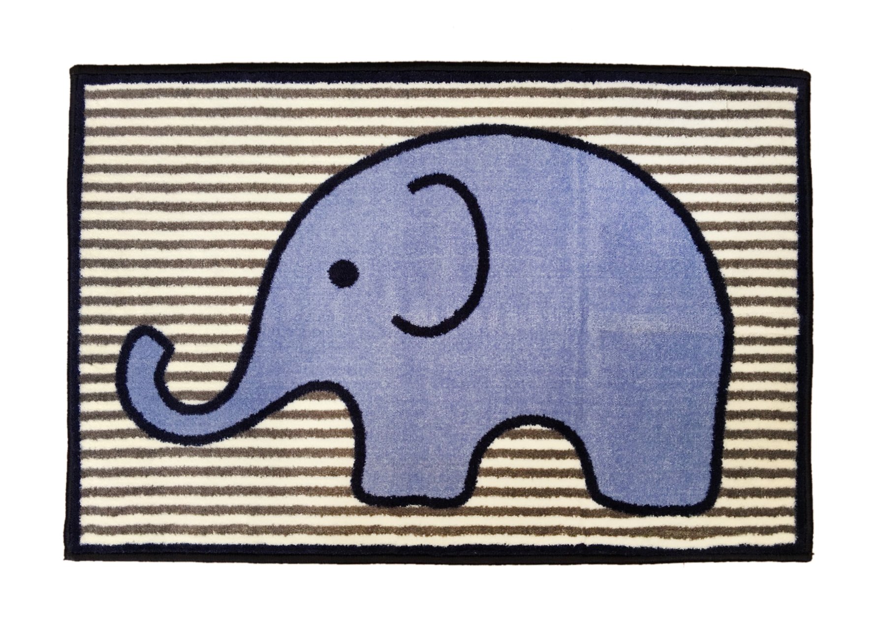 Elephants Blue/Grey Window Valance Baby