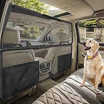 Dog Car Net Barrier Pet Barrier With Auto Safety Mesh Organizer Baby Stretchable Storage Bag Universal Cars Suvs Easy Install Divider Driving Safely Children Pets