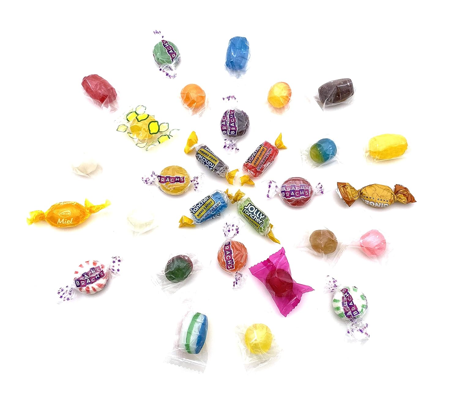 Hostess Hard Candy Variety Mix Brach's, JOLLY RANCHERS, Starlights, Arcor Honey, Bulk 3lbs : Grocery & Gourmet Food