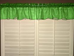 Zen Creative Designs Solid Sheer Organza Window