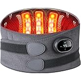 Gelpacks Direct Cordless Heating Pad for Back Pain Relief, Heated Back Belt Abdomen Warmer Lumbar Support, Lumbar Massaager with Heat