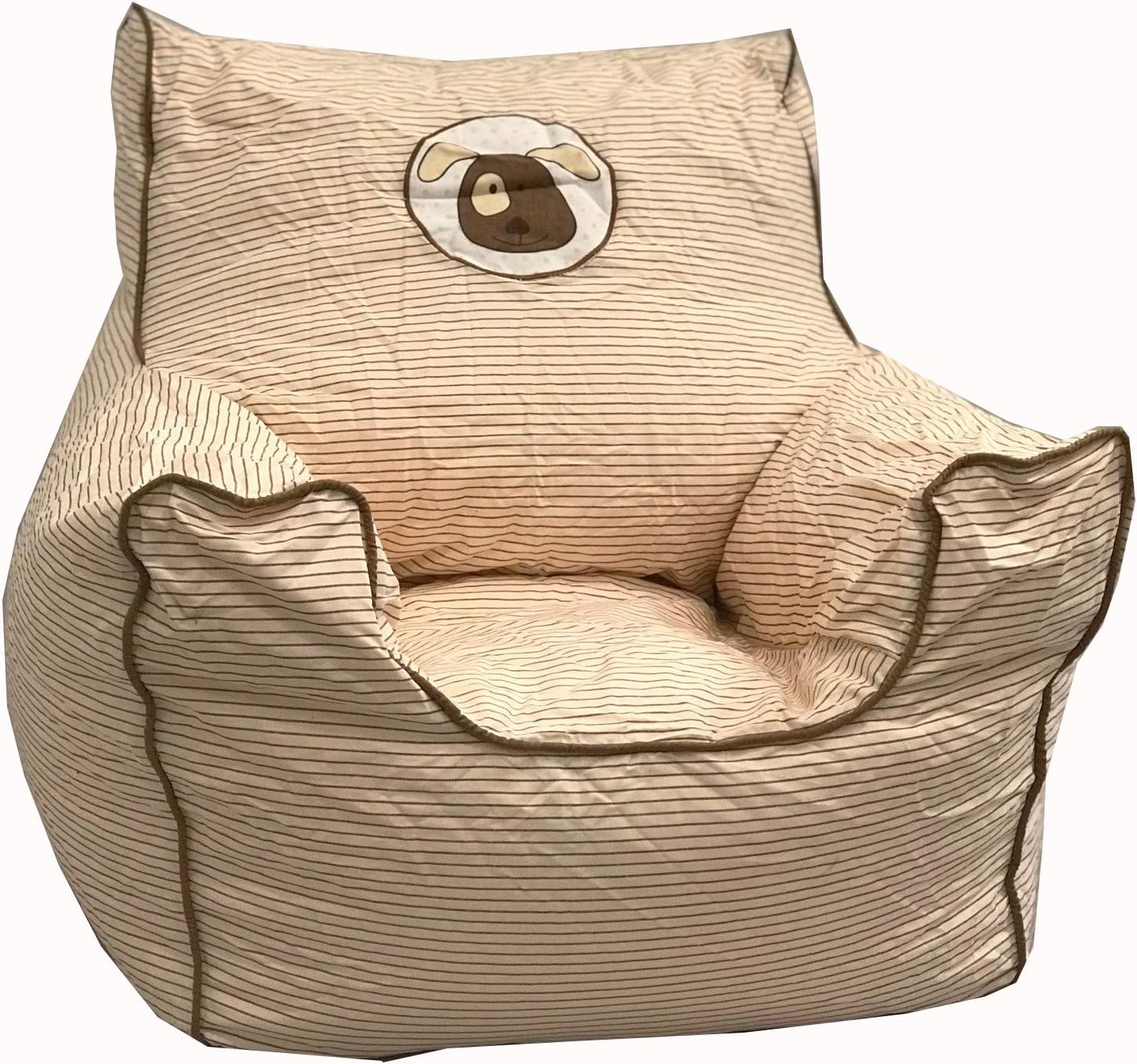 Lancashire Textiles Kids Mini Bean Bag/Chair with Removable Cover - Lamb and Puppy - SLIGHT SECONDS