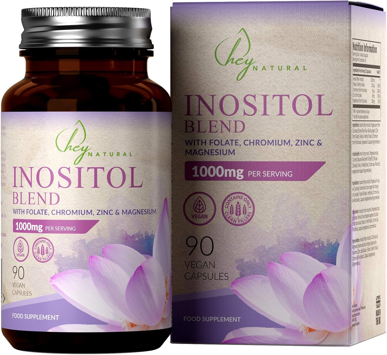 HN Inositol Supplement, 90 count (Pack of 1)