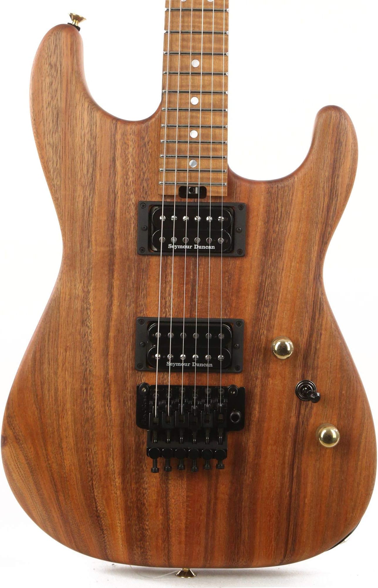 Charvel Custom Shop San Dimas Koa HH Natural Series Oil Finish