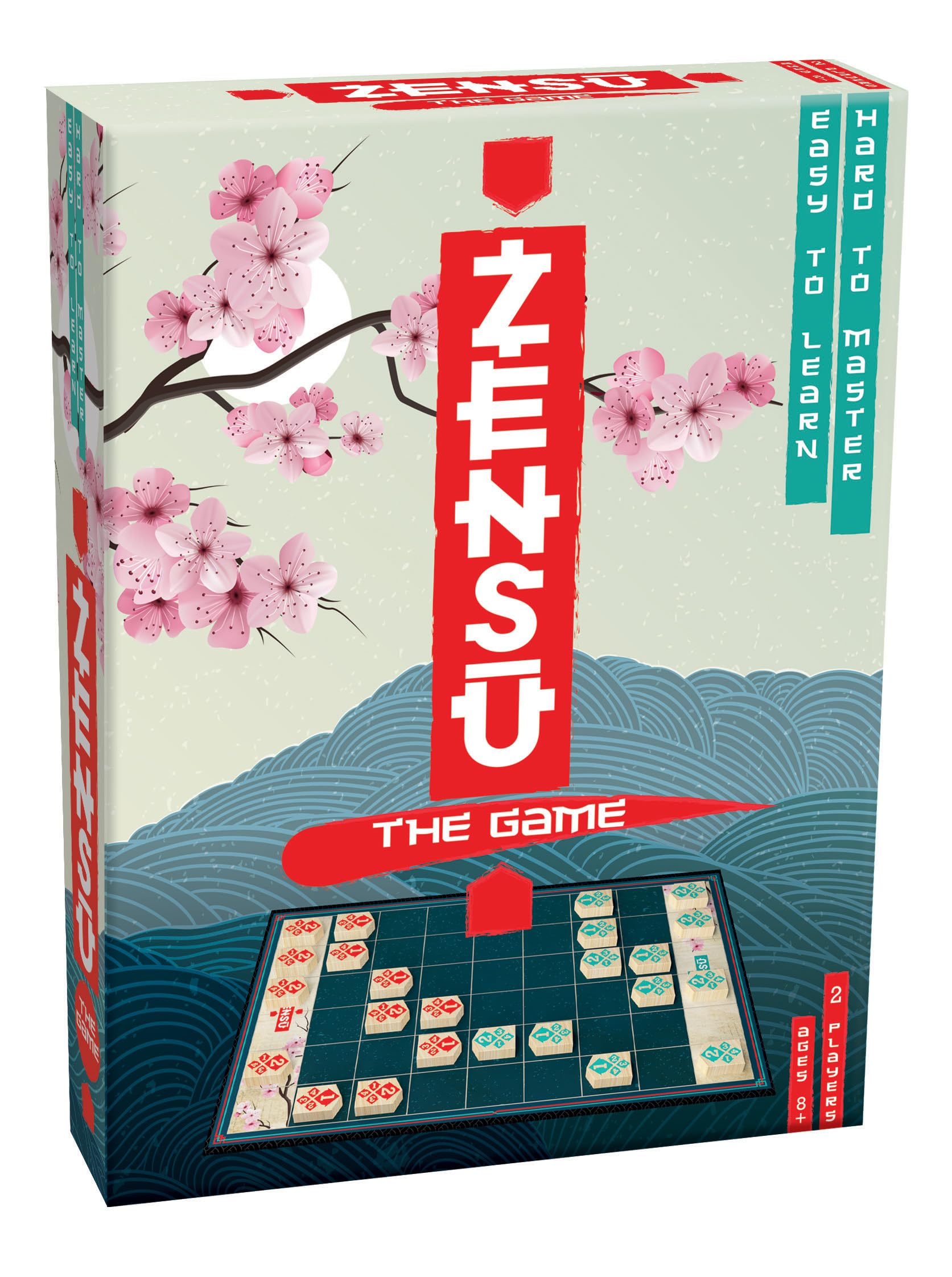Cheatwell Games Zensu - 2 Player Strategy Board Game - Simple To Learn, Hard To Master - Ages 8+