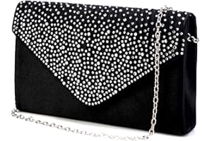 Nodykka Purses and Handbags Envelope Evening Clutch Crossbody Bags Classic Wedding Party Shoulder Bag for Women