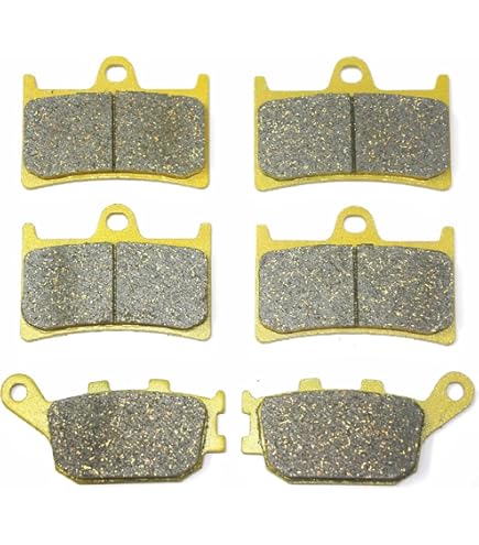 Front & Rear Brake Pads Shoes For Yamaha YTM225DX Tri-Moto 225Dx - Foto 6