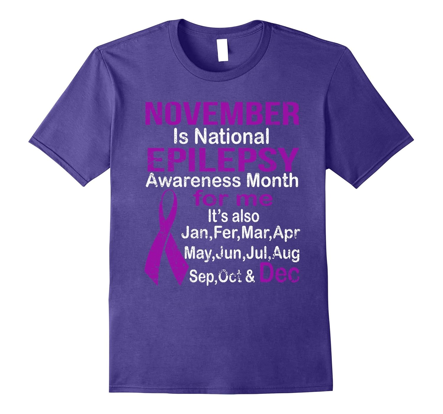 Support EPILEPSY awareness month t shirt-ANZ