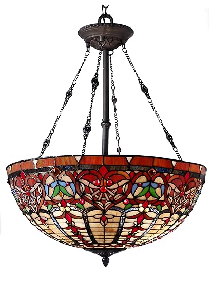 Dale Tiffany Th15121 Nowsoon Hanging Ceiling Light 22 Amber