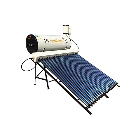 15 million Deg C 100 LPD Pressurized Solar Water Heater - HERCLEAN