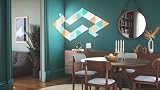 Nanoleaf Shapes Triangle Starter Kit 15 Panels RGBW Wi Fi Color Changing view 3