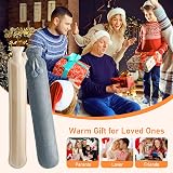 URBZUE Long 2L Hot Water Bottle with Soft Fluffy Cover 73x14cm view 7