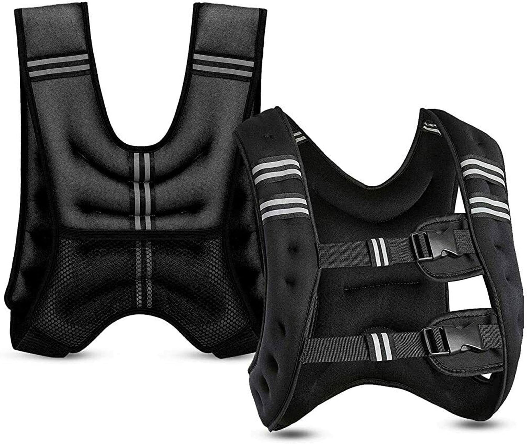 Lions Running Weight Jacket for Men Women, Neoprene Sand Filled Weight Vest, Ideal for Fitness Exercise Resistance Strength Bootcamp Training 5kg, 8kg, 10kg