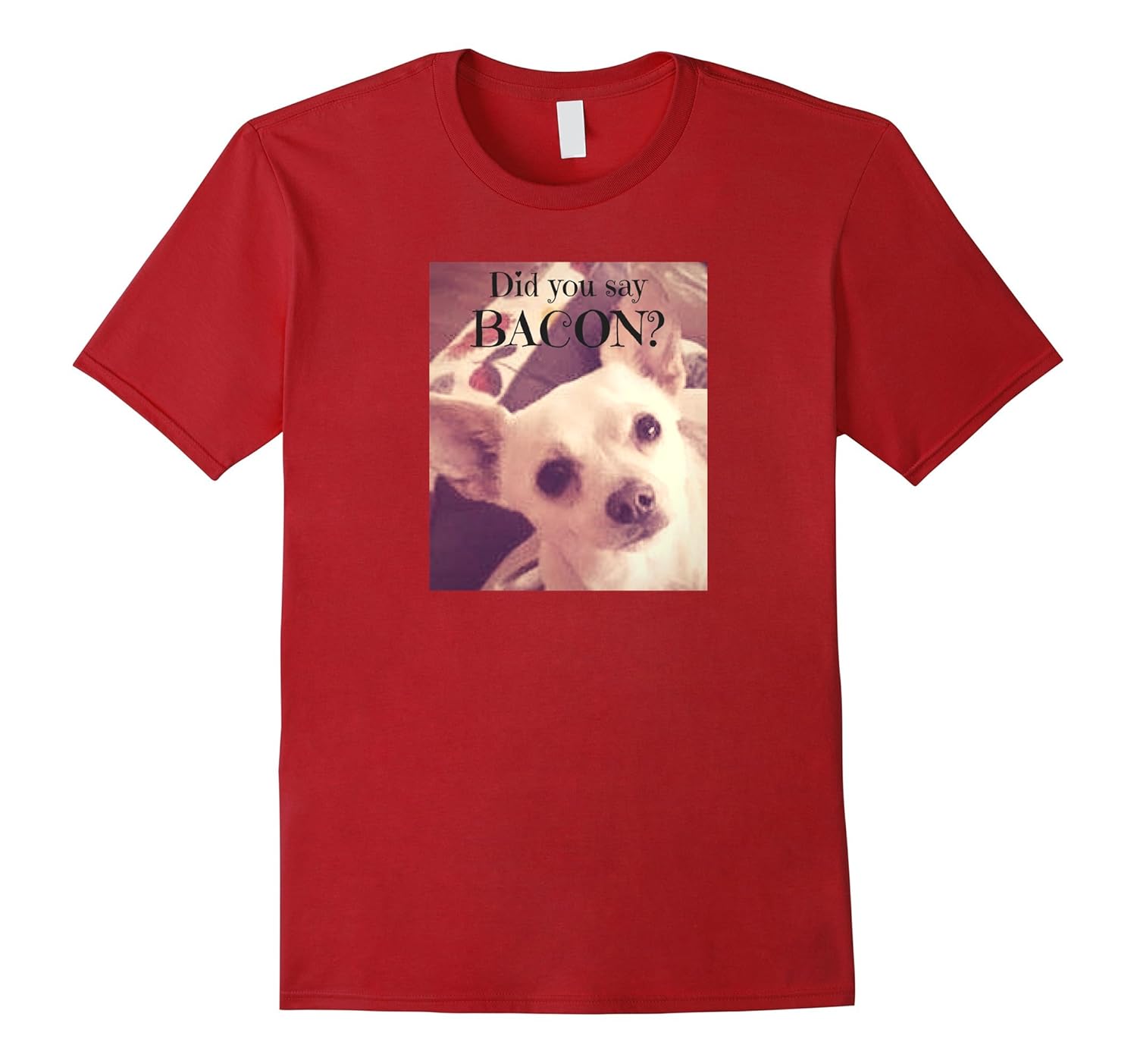 Chihuahua Jack Chi Dog Bacon Lover Tshirt-ANZ