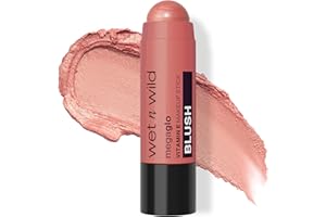 wet n wild MegaGlo Makeup Stick, Buildable Color, Versatile Use, Cruelty-Free & Vegan - Peach Bums