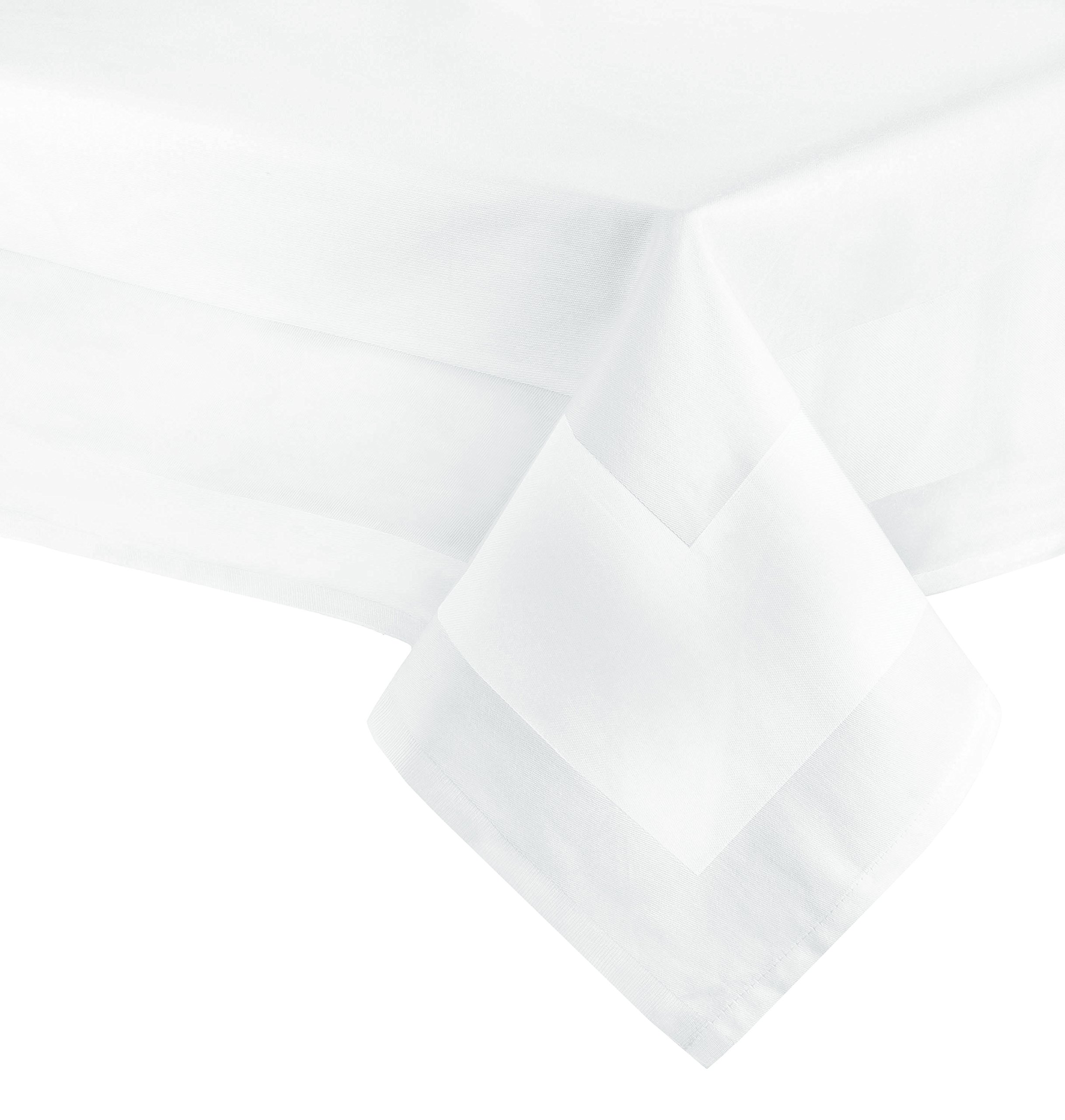 ZOLLNER cotton tablecloth, 130x220 cm (other available), with fine satin stripes