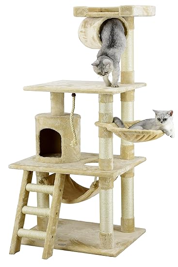 Go Pet Club 62 Inch Cat Tree - 