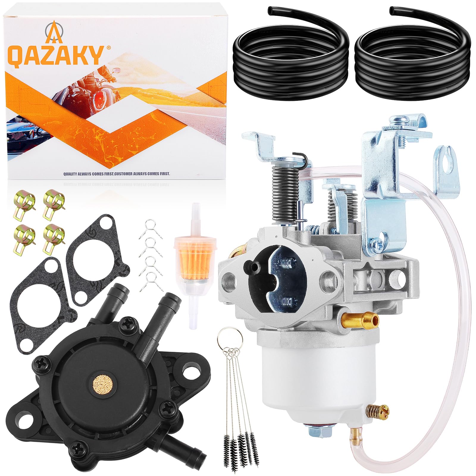 QAZAKY G16 Carburetor Compatible with Yamaha Golf Cart G16A G17 G18 G19 G20 G21 JN6-14101-15 JN6-14101-14 JN6-14101-10 JN3-14101-00 17555 17557 4-Cycle Engine 1995 1996 1997 1998 1999 2000 2001 2002