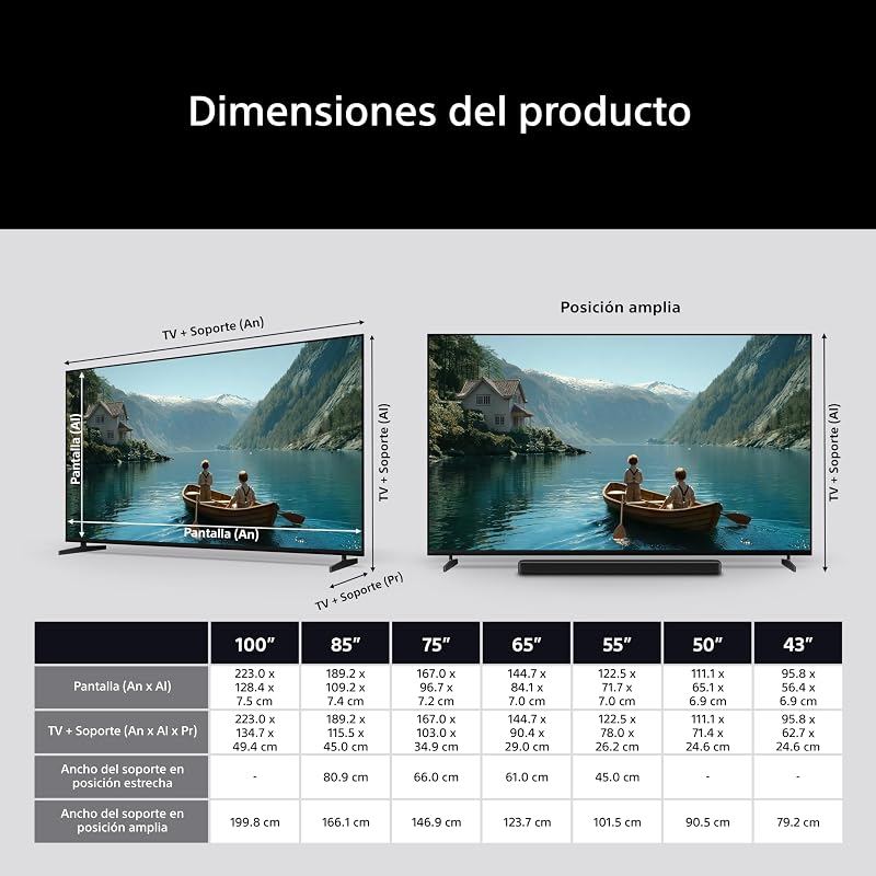 BRAVIA 3 II Smart TV 4K de 65 polegadas (Google TV), processador XR com inteligência artificial, 120 Hz, Dolby Vision e Dolby Atmos, compatível com PS5, 65XR32M2, modelo 2026