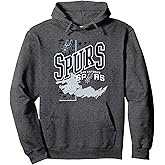 NBA Official San Antonio Spurs Barred Player Hunger Pullover Hoodie