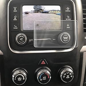 Red Hound Auto Screen Protector Compatible with Dodge Ram Uconnect 5.0 RA2 5 Inch