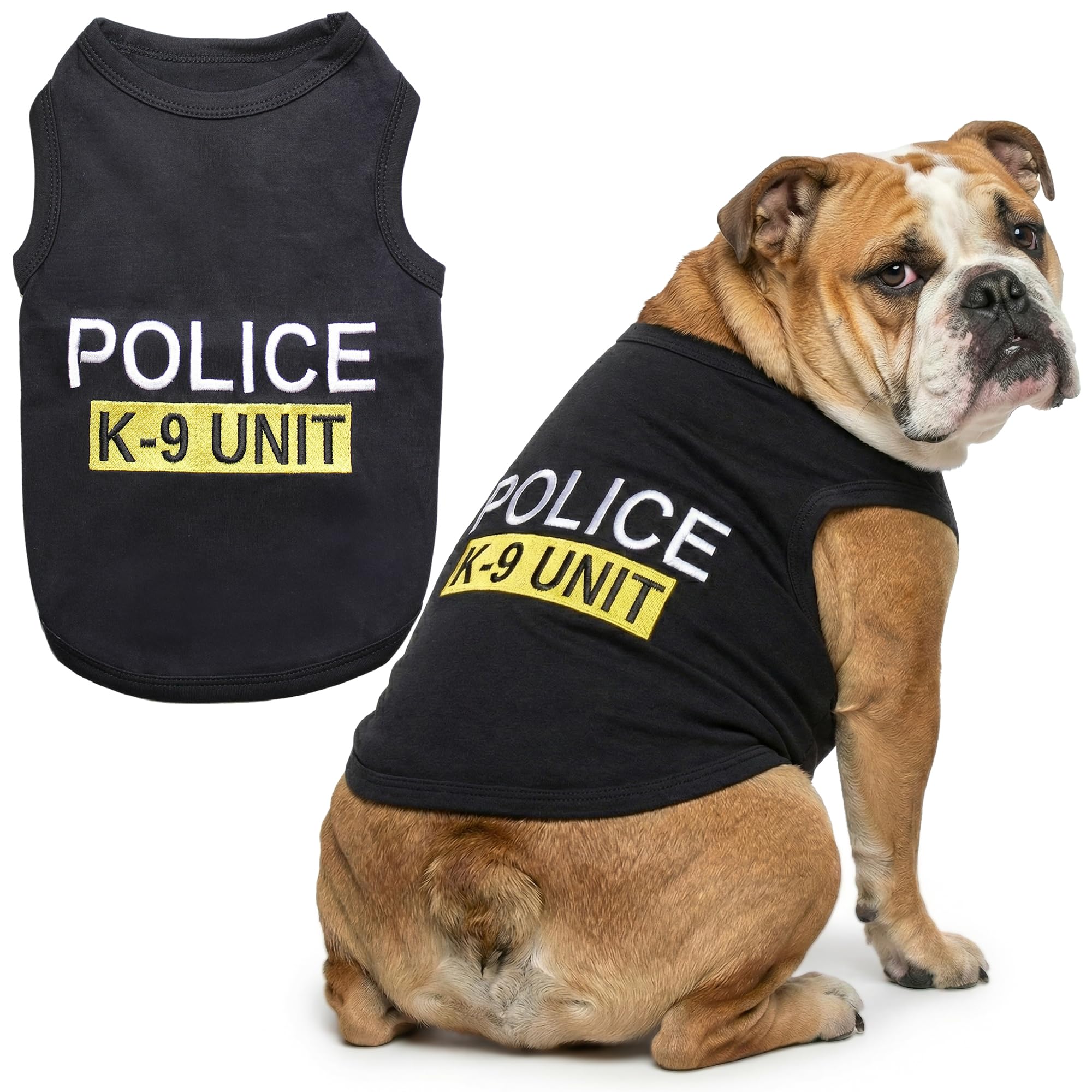 Parisian Pet Police Dog T-Shirt, 3X-Large