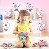 COOLJOY Magnetic Building Blocks 40pc Kids STEM Toys 3 4 5 6 Years Gift view 4