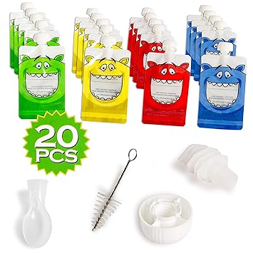 reusable food pouches