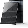 EPOCH 800W Bifacial Solar Panels,10BB Class A 12/24 Volt Monocrystalline Solar Panel, High-Efficiency Waterproof Solar Module for RV Camping, Boat, Marine,Off-Grid[400w×2pcs]