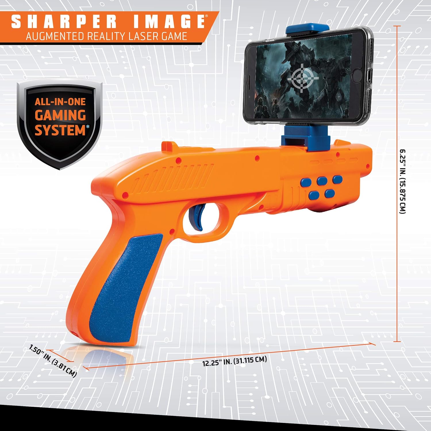 space blaster shooting game sharper image