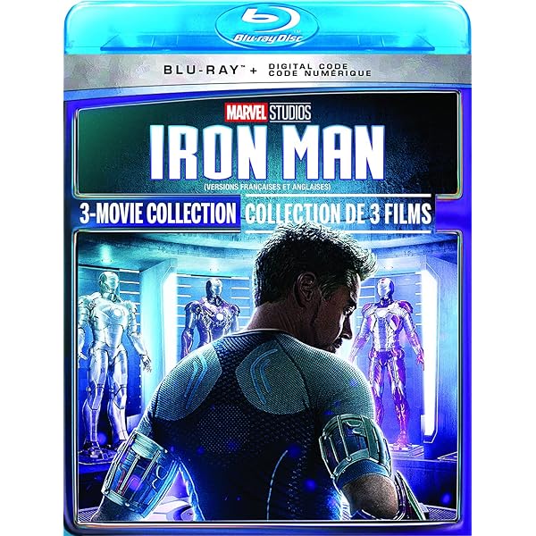 Iron Man 1-2-3 Trilogy Box Set [Blu-ray] [Import]: Amazon.ca