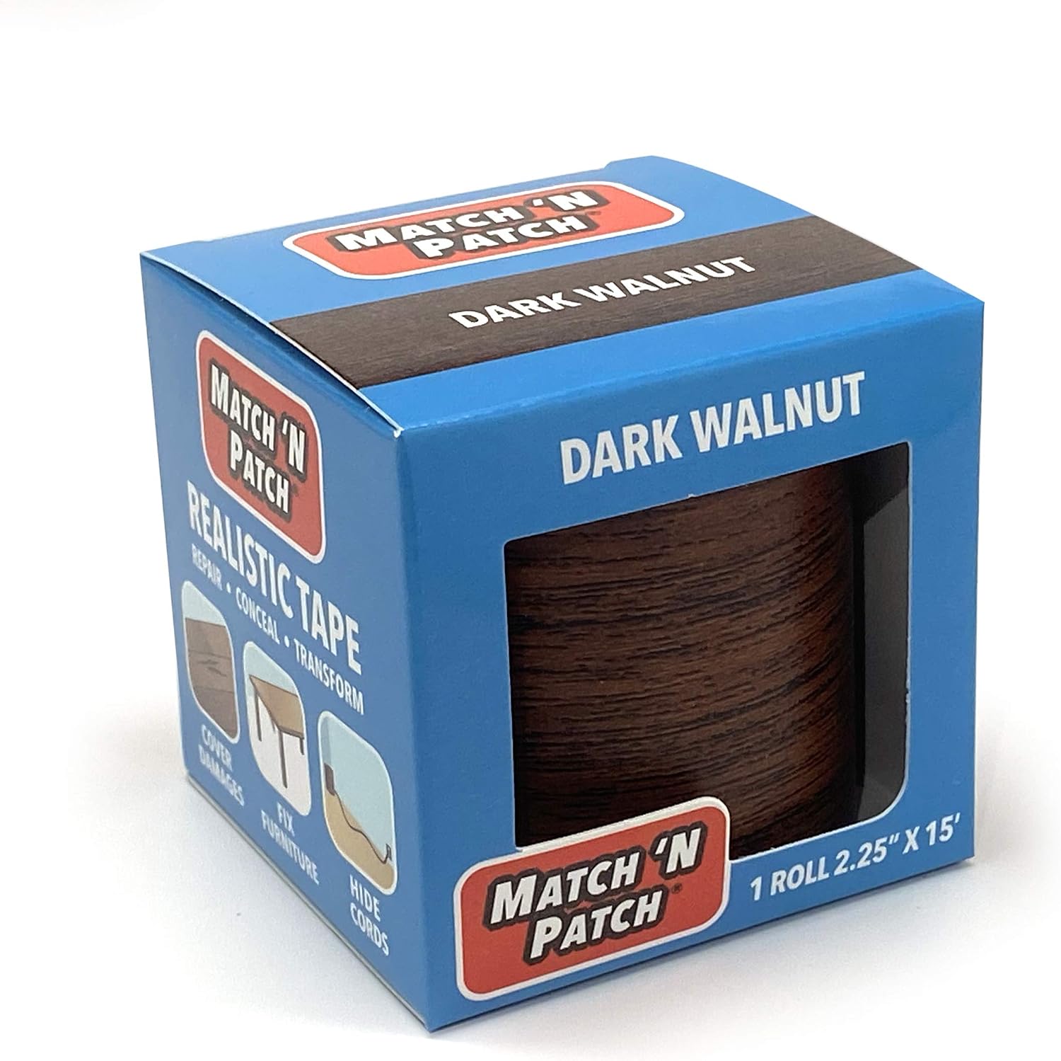 MATCH 'N PATCH Realistic Wood Repair Tape, Adhesive Heavy Duty Wood Tape for Furniture Laminate Floor Repair, & more - Image 3