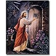 Jesus Christ Knocking On Your Door Religious Wall Picture Art Print 16x20"
