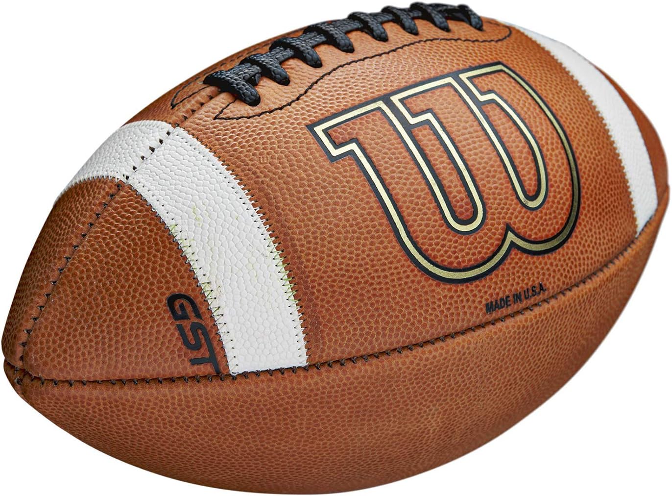 Wilson NCAA GST Game Football : Gst Football Official : Sports & Outdoors