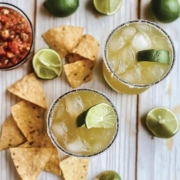 JORDAN’S SKINNY MIXES SUGAR FREE MARGARITA MIX, FLAVORED COCKTAIL MIXER FOR DRINKS, FRESH LIME DRINK FLAVORING FOR COCKTAILS & MOCKTAILS, LOW CALORIE, GLUTEN FREE, KETO FRIENDLY, 32 FL OZ, 1 PACK