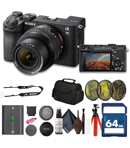 Amazon.com : Sony Alpha a7C Mirrorless Digital Camera with 28-60mm