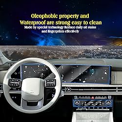 EUEKY 2PCS 2024 Hyundai Santa Fe Screen Protector