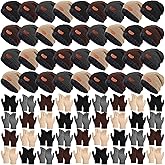 Toulite 72 Pcs Kids Winter Hats Gloves Bulk Warm Knitted fleece Beanie Knitted Gloves Cold Weather for Boys Girls Homeless