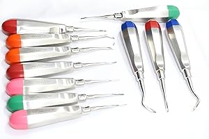 SYNAMED USA New German 11 EA Dental Elevators Extraction EXTRACTING Dental Instruments