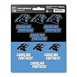 FANMATS 61114 Carolina Panthers 12 Count Mini Decal